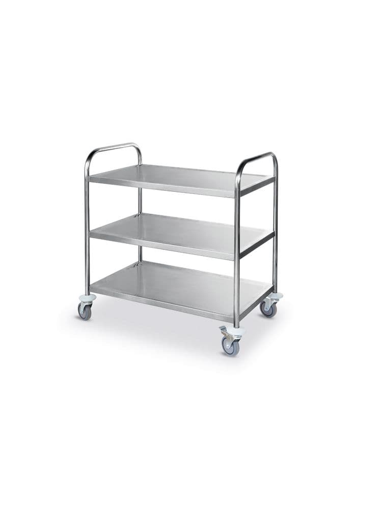 Візок сервірувальний 3 полиці 830x510 мм 810101 Hendi Stainless steel - зображення 1