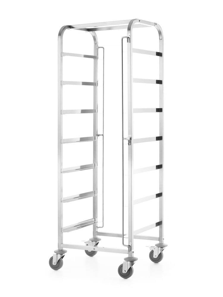 Візок для перевезення кошиків посудомийної машини - 7 x 500x500 мм 810583 Hendi Stainless steel - зображення 1