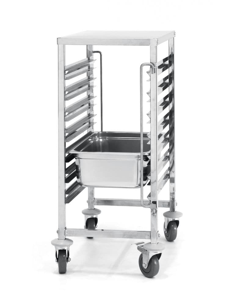 Візок для лотків 7 х GN 1/1 810668 Hendi Stainless steel - зображення 1