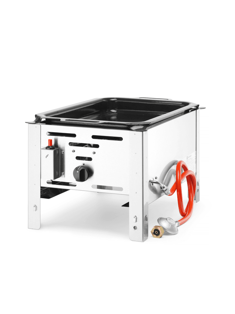 Сковорода газова Bake Master MINI GN1/1 - настільна, 5,8 кВт, 340x540x300(H) мм 154601 Hendi 18/0 Stainless steel - зображення 1