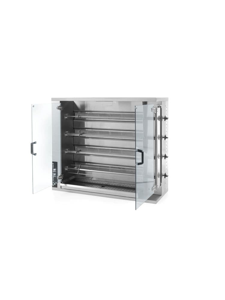 Гриль газовий на 16-20 курей, 18,8 кВт 226087 Hendi - зображення 1