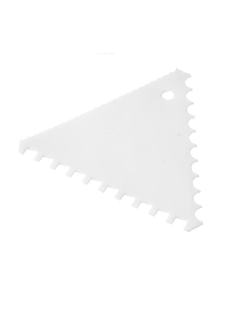 Скребок для тіста трикутний - 110х110 мм, 6 шт в упаковці, вузький інтервал 554210 Hendi PP (Polypropylene) - зображення 1