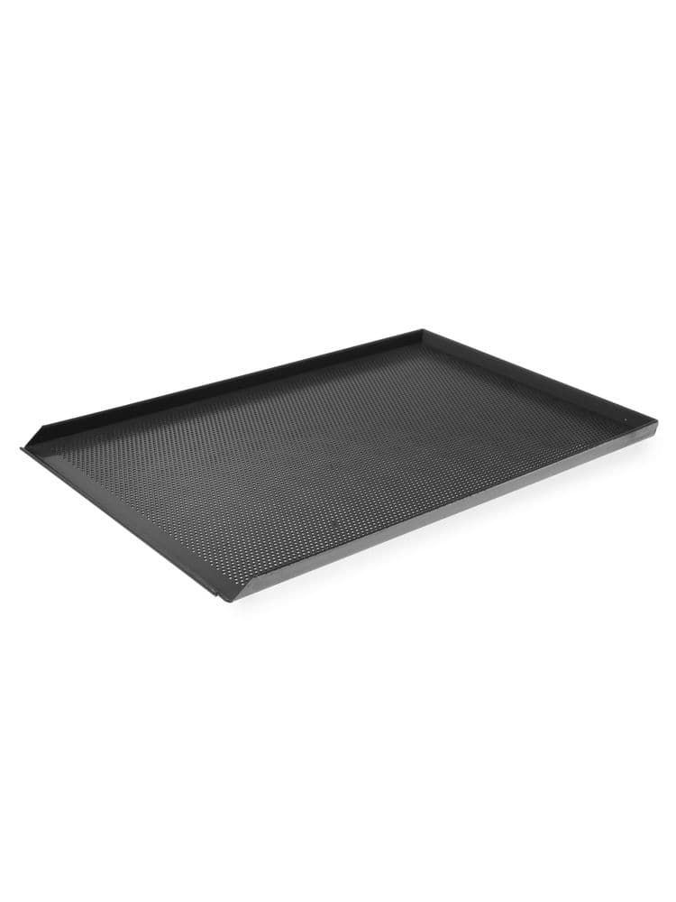 Деко для випічки перфороване з антипригарним покриттям - 600 x 400 мм 808221 Hendi Aluminium - зображення 1