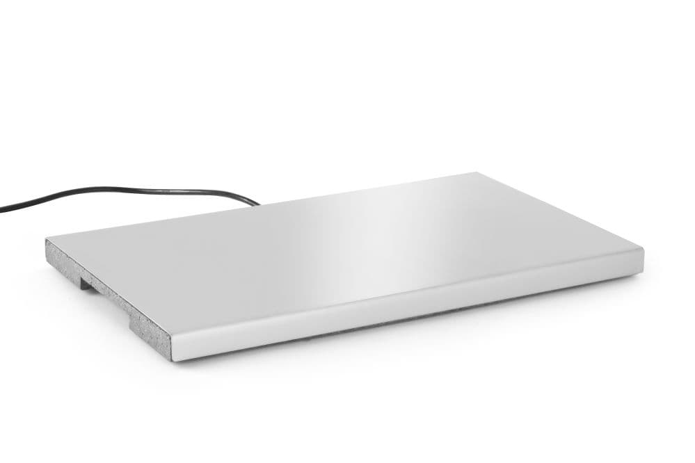 Поверхня, для підігріву страв GN 1/1, HENDI, 230V/190W, 530x325x(H)45mm 209509 Hendi Aluminium - зображення 1