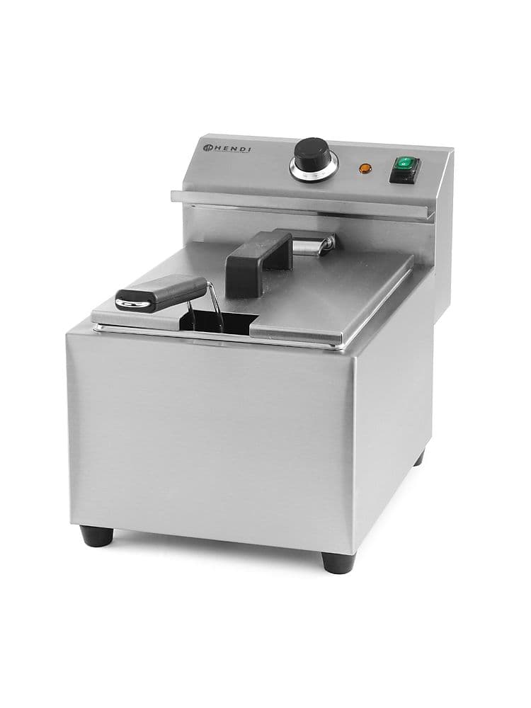 Фритюрниця MasterCook – 8 л 207208 Hendi 18/0 Stainless steel - зображення 1