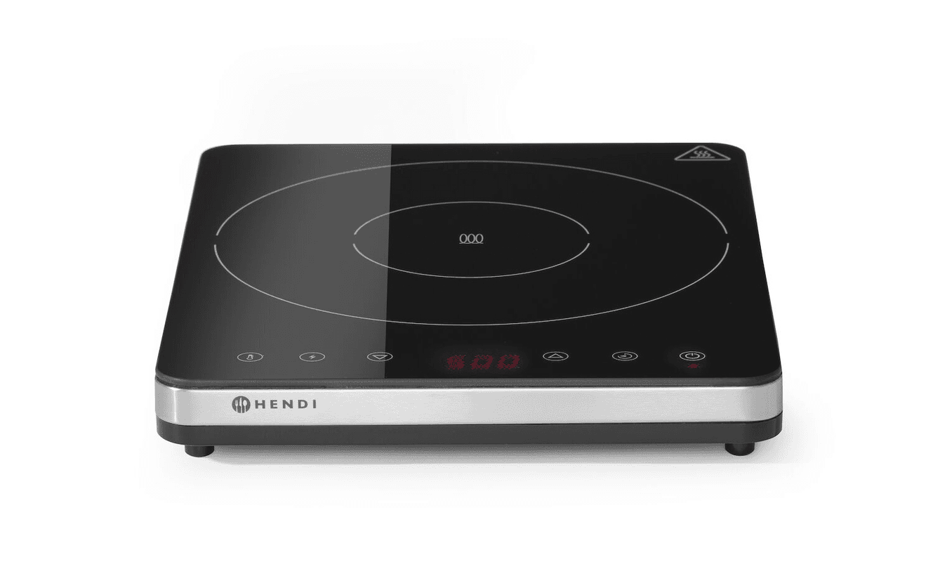 Плита індукційна 2000, HENDI, Kitchen Line, 230V/2000W, 295x400x(H)42mm 239230 Hendi Stainless steel - зображення 1