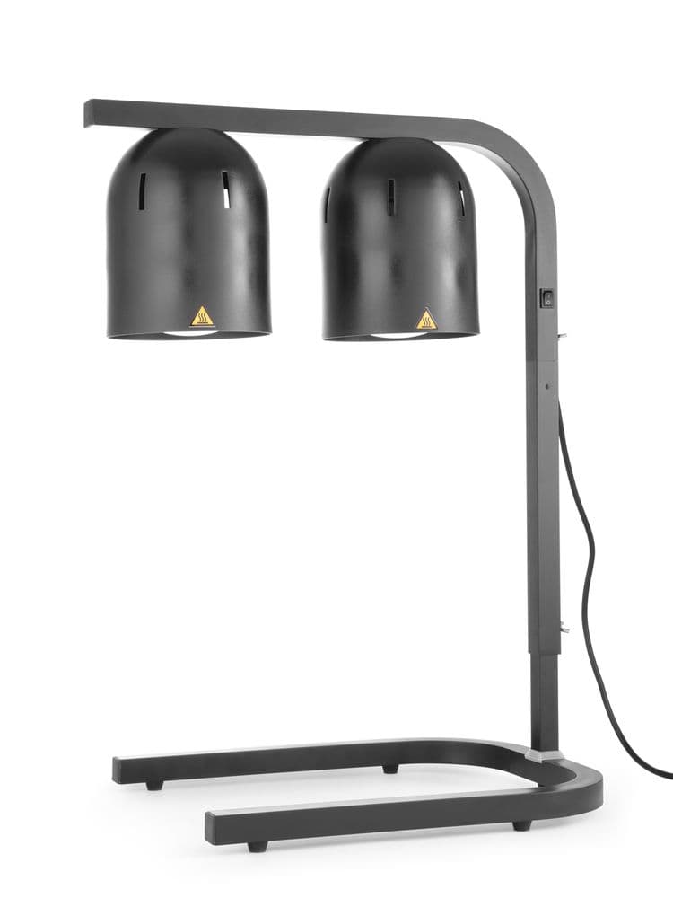 Лампа для підігріву страв -чорна- 230V / 500W - 453x360x(H)790 mm 273913 Hendi Aluminium - зображення 1