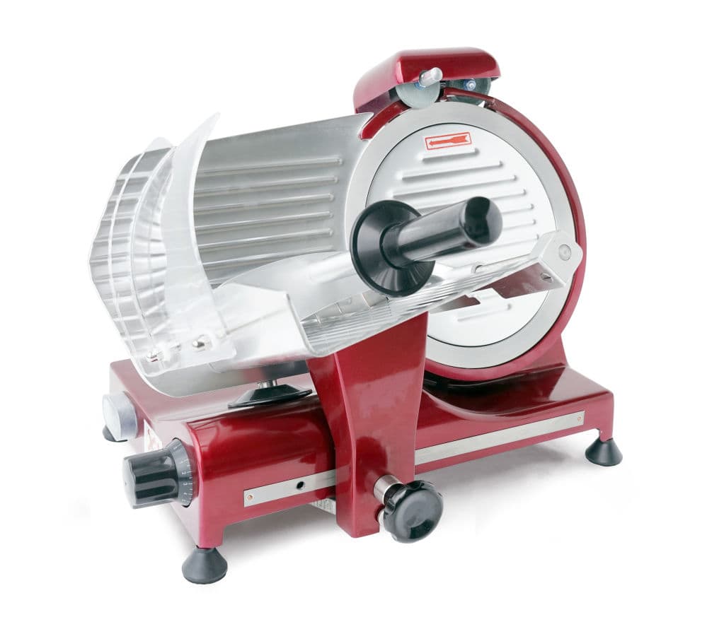 Слайсер Profi Line 250 червоний - Profi Line - 230V / 320W - 485x420x(H)395 mm 210086 Hendi Aluminium;Stal nierdzewna - зображення 1