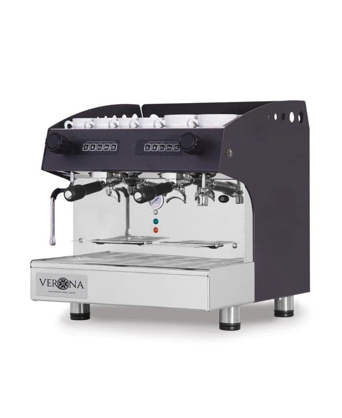 Кавомашина JULIA Compact, 2 групи, автоматична, чорна 207499 Hendi - зображення 1