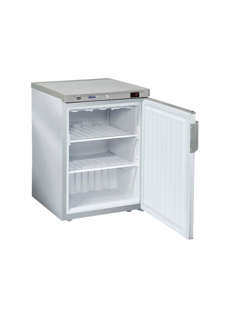 Шафа морозильна Budget Line з корпусом з неіржавної сталі 200 л 236079 Hendi - зображення 1