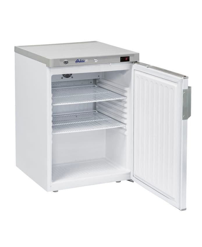 Шафа холодильна Budget Line в сталевому корпусі, біла, 200л. 236000 Hendi - зображення 1