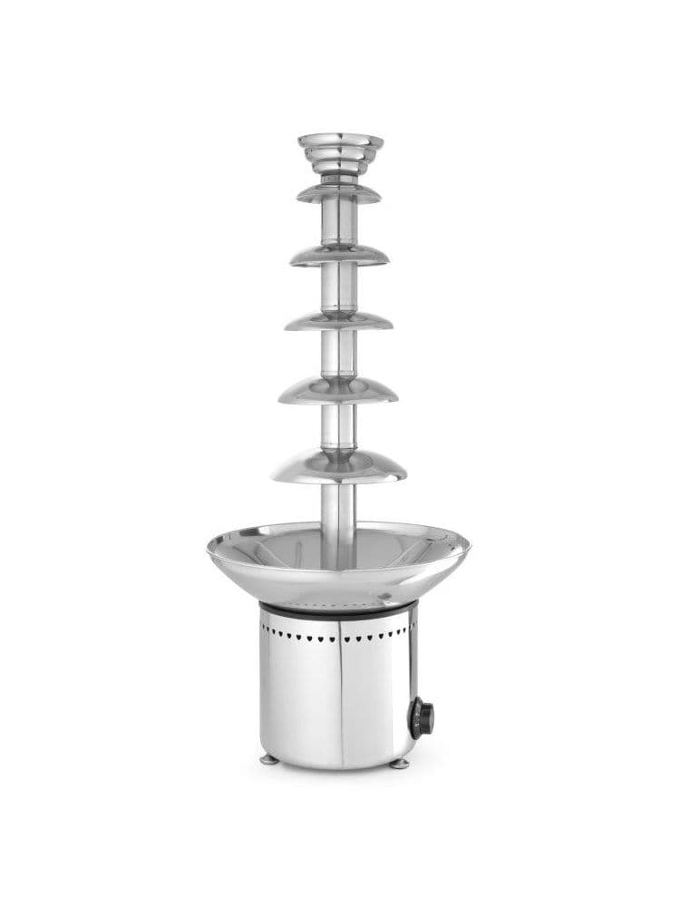 Шоколадний фонтан 6-ярусний - 230V / 300W - ø370x(H)840 mm 274163 Hendi Stainless steel - зображення 1