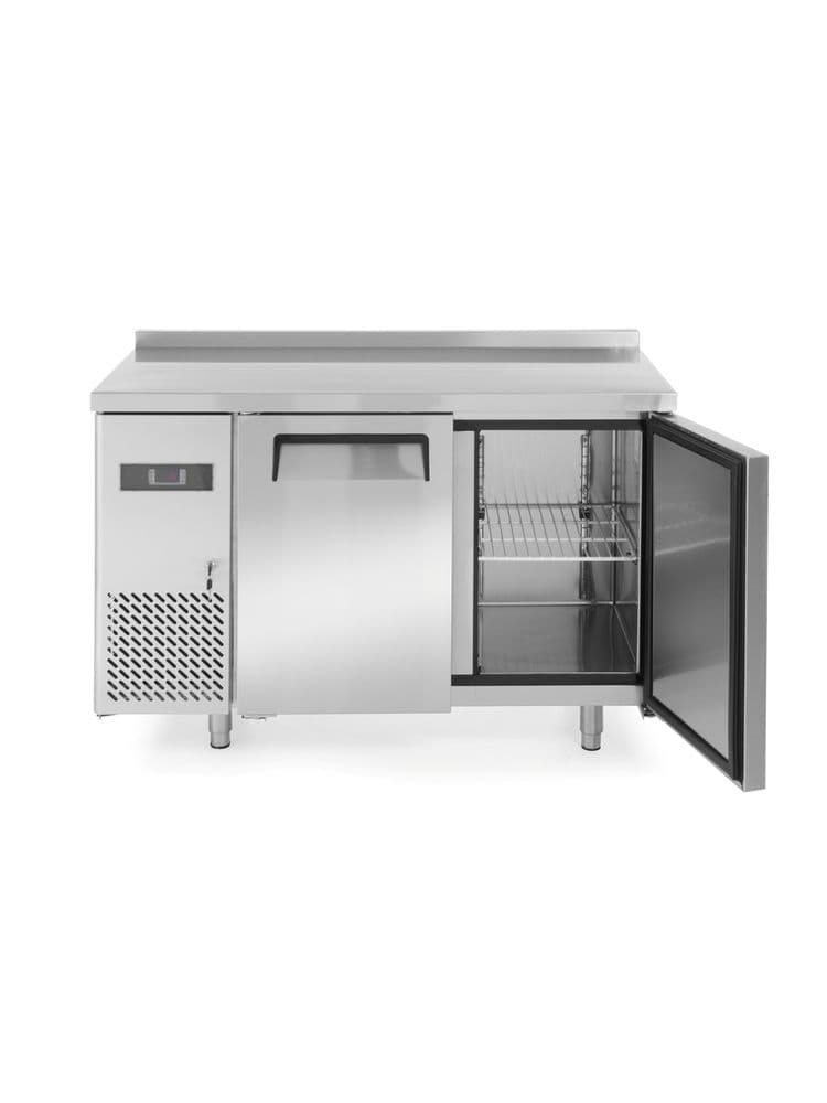 Стіл морозильний Kitchen Line 600 - 2-дверний, з бічним розташуванням агрегату 233351 Hendi Stainless steel - зображення 1