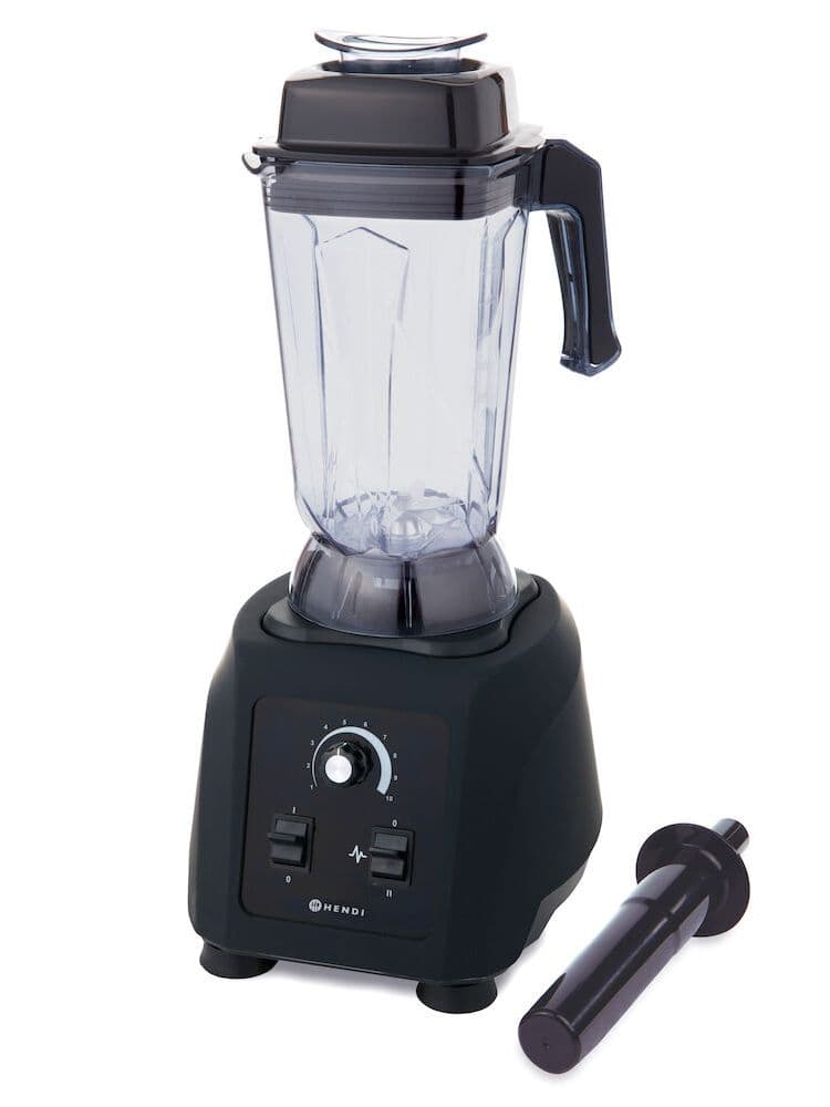 Блендер високої потужності 230718 Hendi ABS (Acrylonitril-butadieen-styrene);PC (Polycarbonate);Stainless steel - зображення 1
