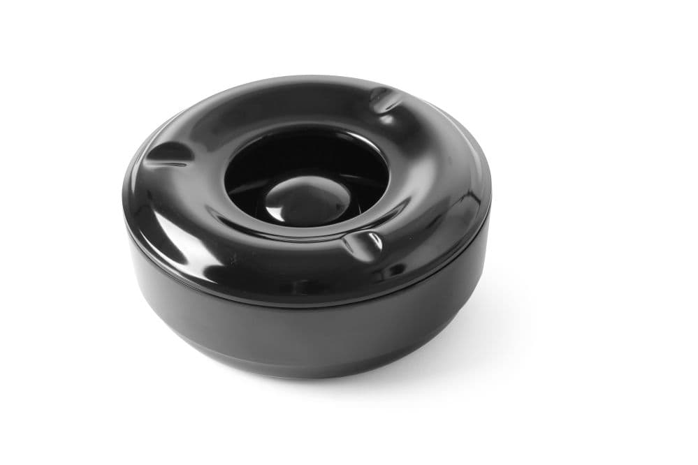 Попільничка з кришкою для відкритих терас ресторанів, Ø146 мм 569757 Hendi Melamine - зображення 1