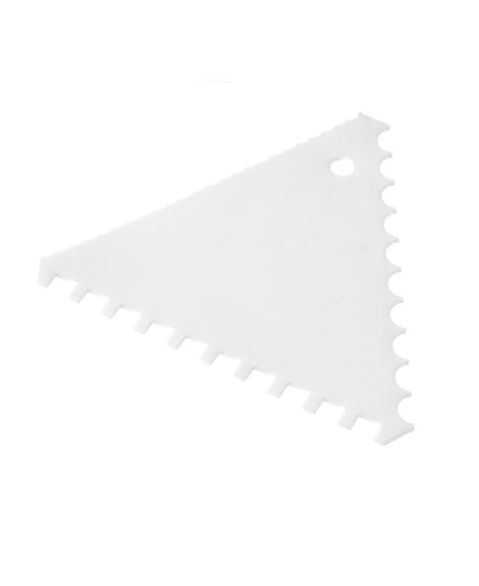 Скребок для тіста трикутний - 110х110 мм, 6 шт. 554203 Hendi - зображення 1