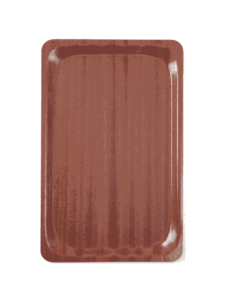 Піднос з антиковзким покриттям, колір: червоне дерево, прямокутний, 430x610 мм 507018 Hendi - зображення 1