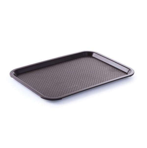 Піднос Fast Food - великий, 350x450 мм, коричневий 878842 Hendi - зображення 1