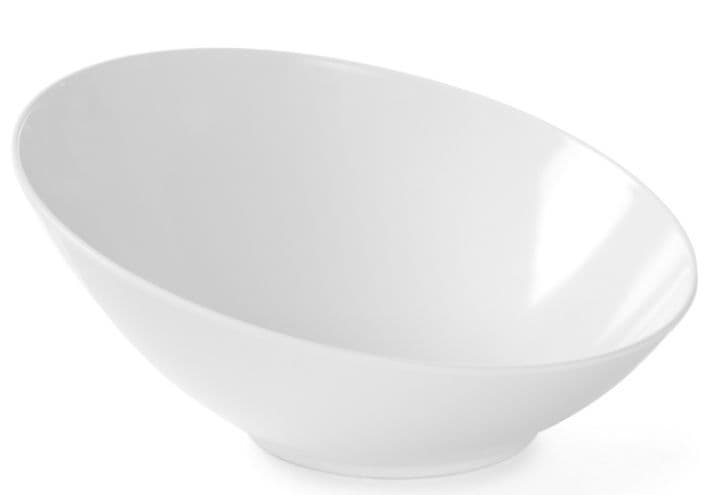 Тарілка з меламіну зі скошеними краями, 360x349x(H)163 мм 561447 - зображення 1