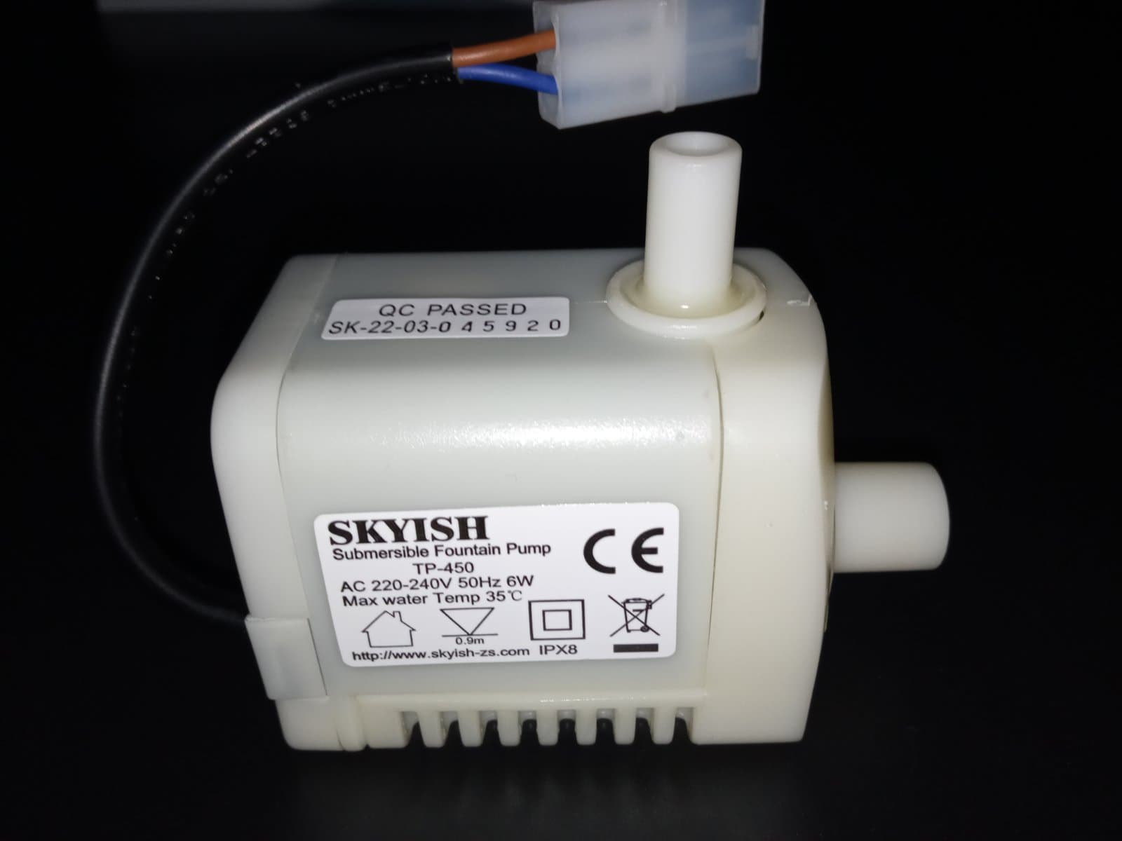 Помпа водяна льодогенератора 271766, 271773, 271780 947562 - зображення 1