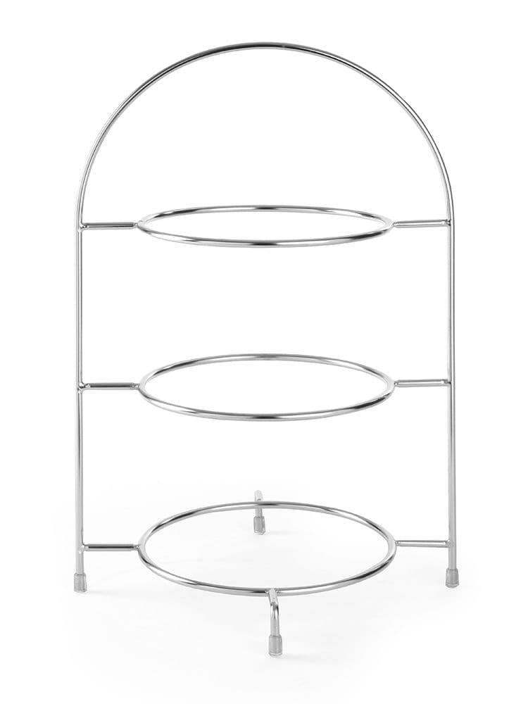 Етажерка для 3 тарілок x Ø275 мм, 290x200x440 мм 425473 Hendi Chrome-plated - зображення 1