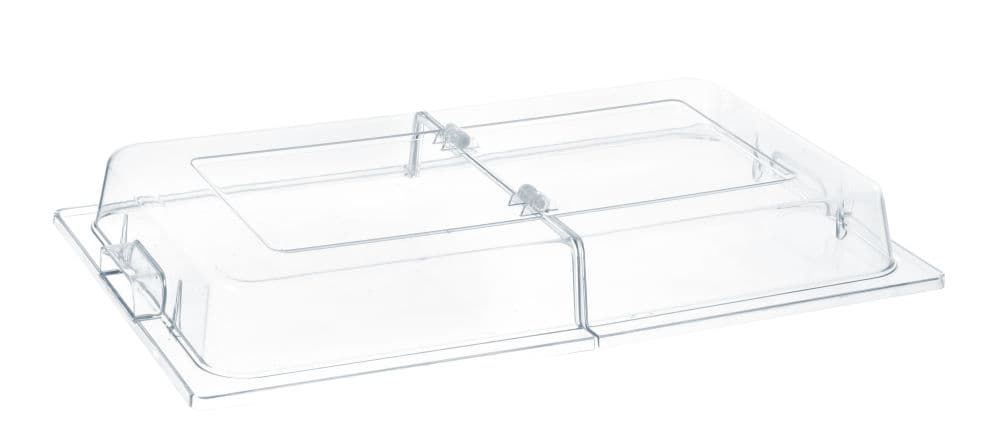 Кришка відкидна прозора - GN 1/1(H)76 мм 427415 Hendi PC (Polycarbonate) - зображення 1