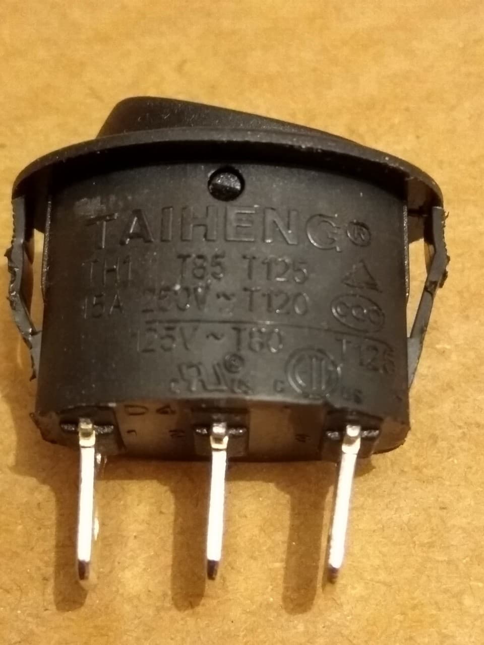 Вимикач реверсу м"ясорубки 210864 Z CZE210864-51 - зображення 1