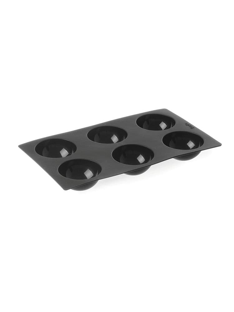 Форма силіконова, Semi-Sphere, Ø70x32 мм, 6 яч. 676202 - зображення 1