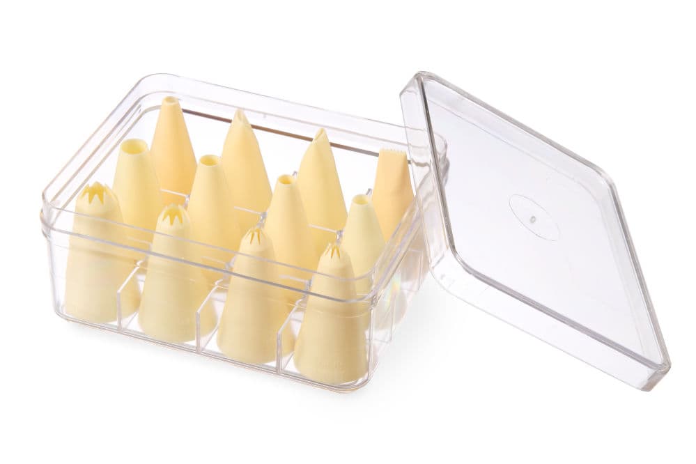 Насадки для кондитерських мішків, компл. 12 шт., Ø6,8,10,12 мм, PP 551400 Hendi PP (Polypropylene) - зображення 1