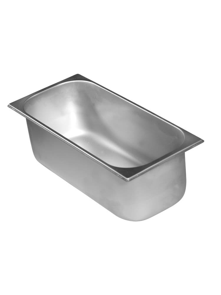 Кювета для морозива з неіржавної сталі, 5 л, 360x250x(H)80 мм 802052 Hendi Stainless steel - зображення 1