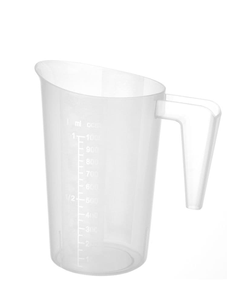 Глечик з мірною шкалою, 1 л, ø125x(H)172 мм 567821 Hendi - зображення 1