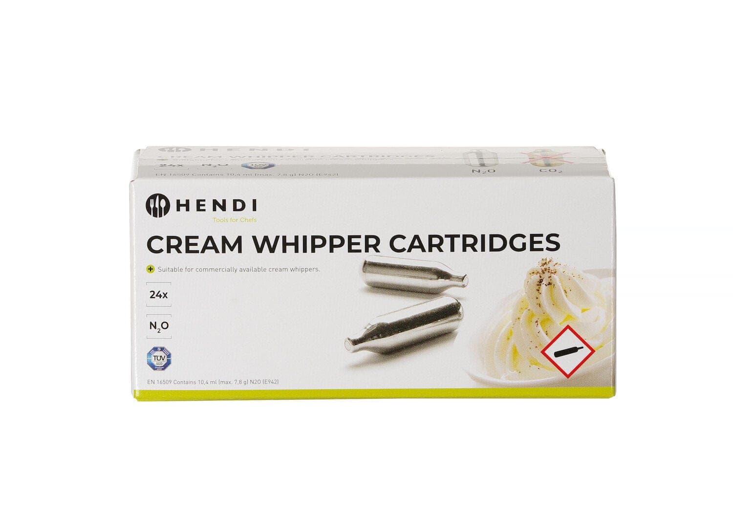 Балончики для сифона для вершків, 24 шт. 588215 Hendi - зображення 1