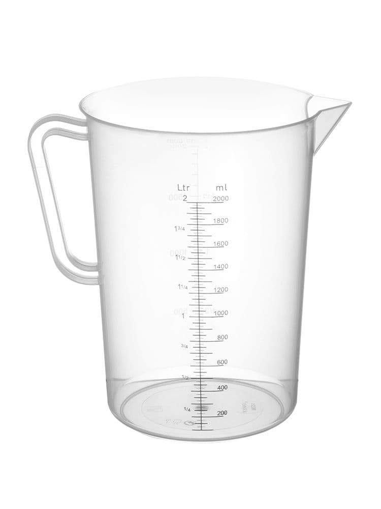 Глечик поліпропіленовий з мірною шкалою, 2 л, Ø140x215(H) мм 567302 Hendi - зображення 1