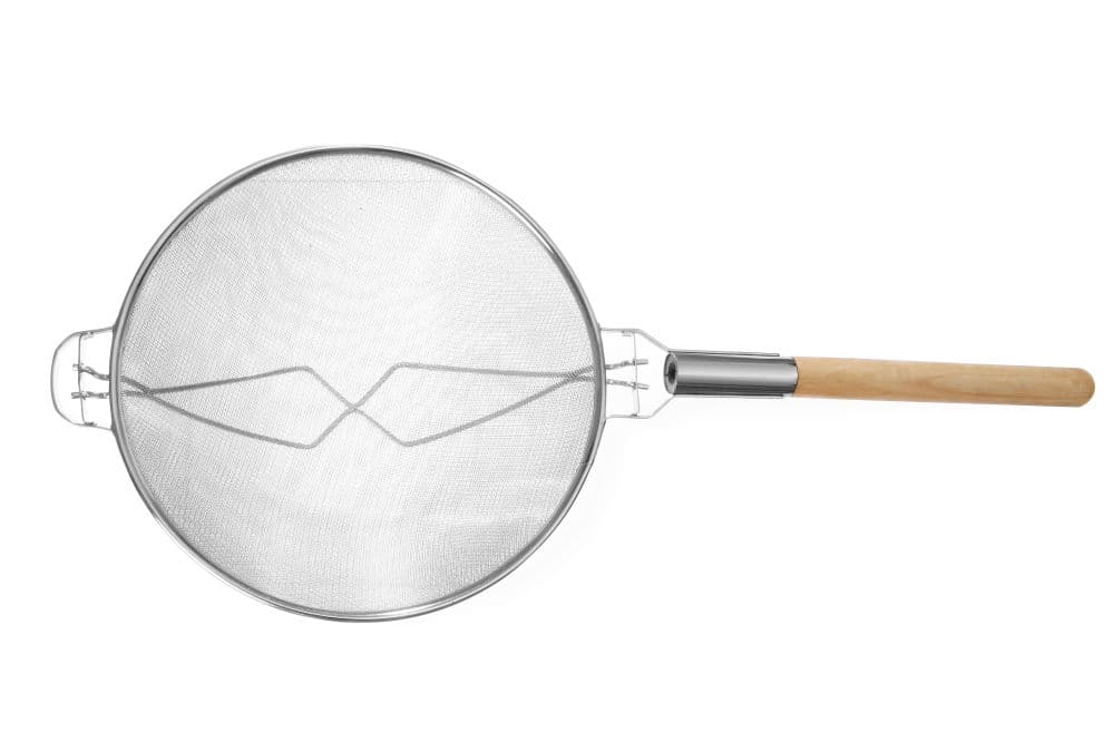 Друшляк посилений, Ø360x860 мм, розмір сітки 4x4/1,5x1,5 мм 639023 Hendi Tin plated - зображення 1