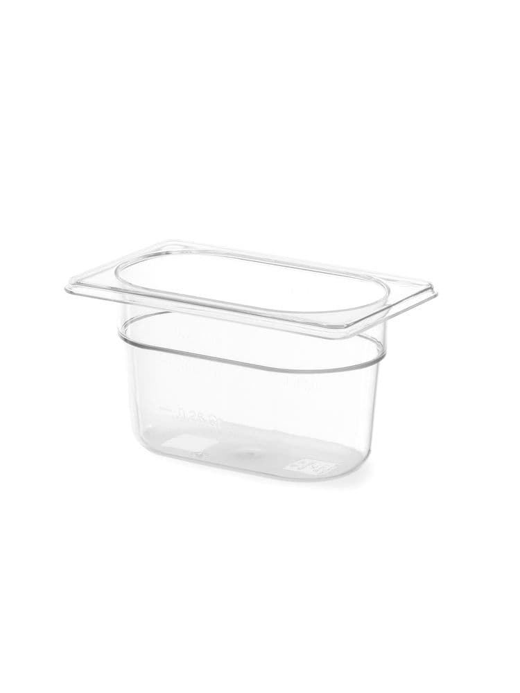 Гастроємність із полікарбонату GN 1/9 (H)65 мм 861837 Hendi PC (Polycarbonate) - зображення 1