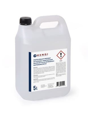 Професійний ополіскуючий препарат для посудомийних машин, каністра 5л 975022 Hendi - зображення 1