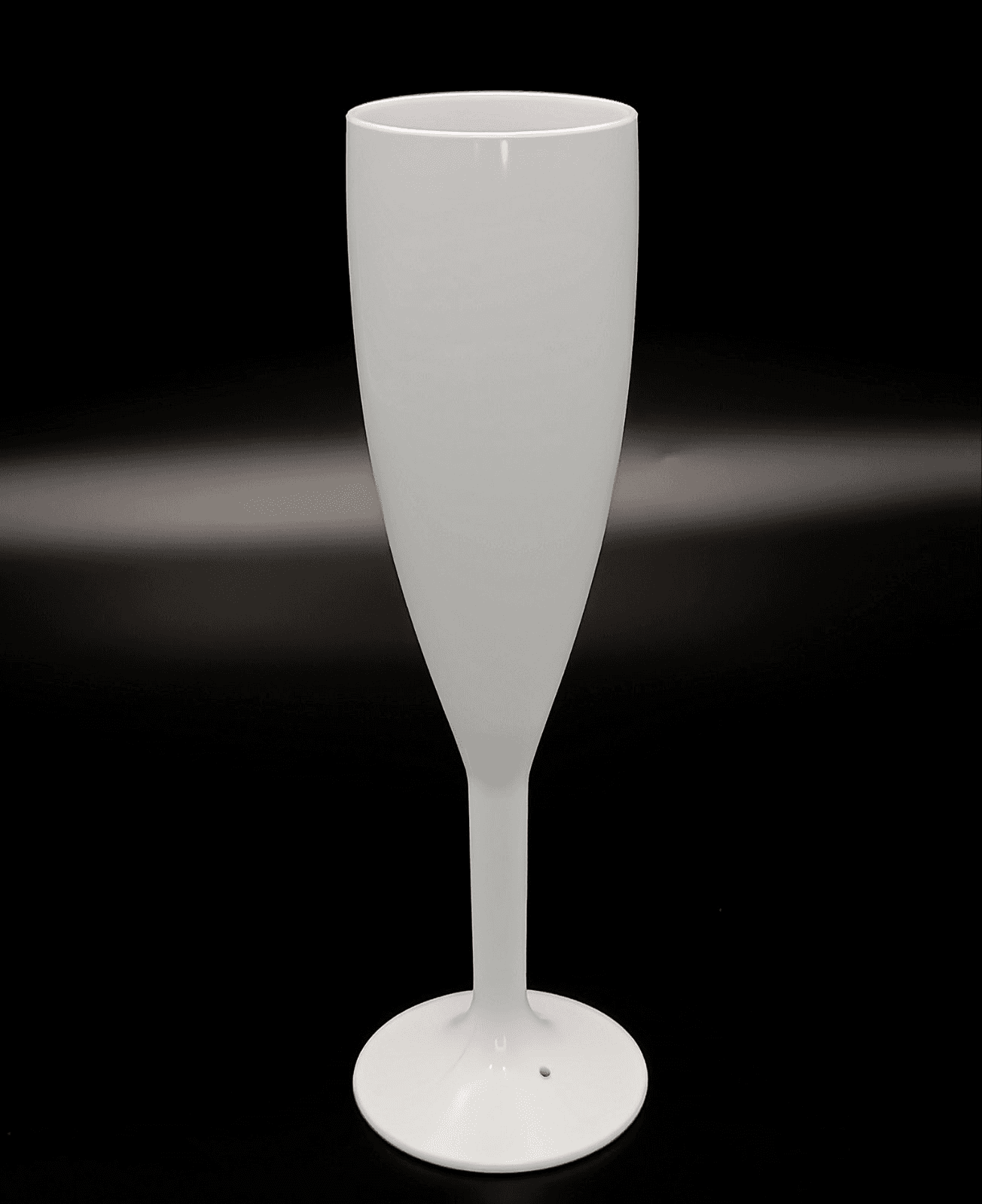 Бокал для шампанського з полікарбонату (білий) GC--0030W Gastro Plast PC Прозорий - зображення 1