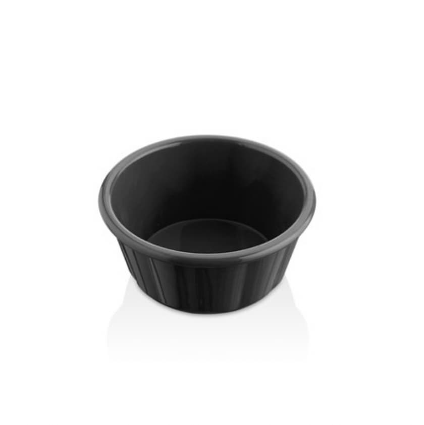 Рамекін для соусу - джему Ø 85 мм чорний GS--0008B Gastro Plast PC Чорний - зображення 1