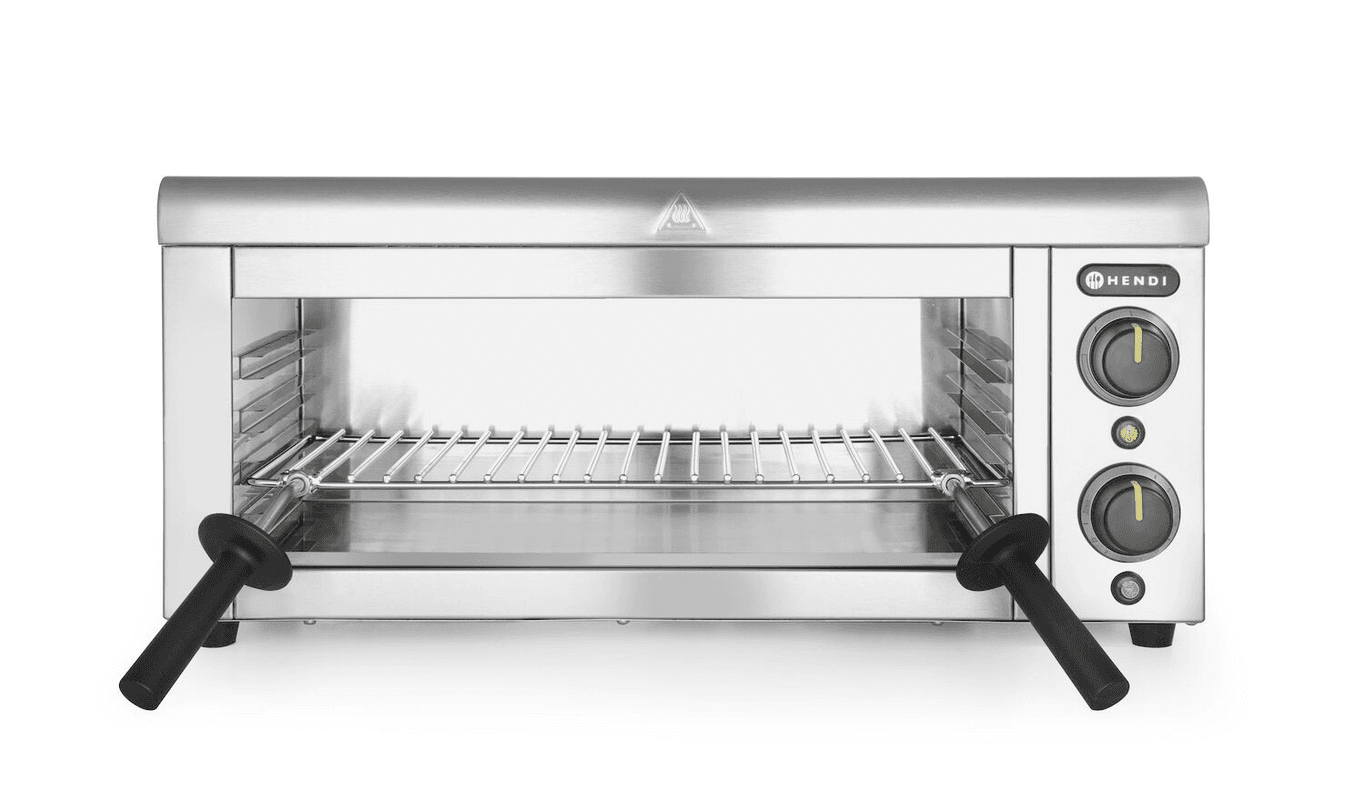 Гриль Salamander настінний, 230В/2000Вт, 610x450x(H)275 мм 264119 Hendi Stainless steel - зображення 1