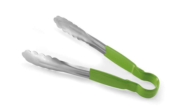 Щипці сервірувальні HACCP, 250 мм - зелені 171875 Hendi - зображення 1
