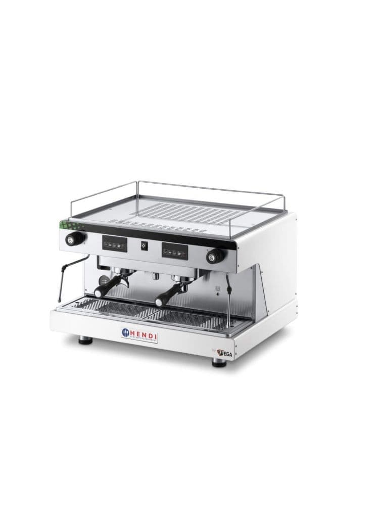 Кавомашина Hendi Top Line By Wega - 2 групи, електронна, біла 208939 Hendi - зображення 1