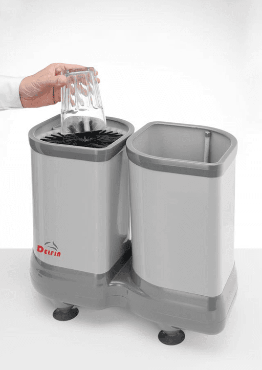 Система мийки стаканів, Delfin, 400x195x(H)360mm - зображення 1