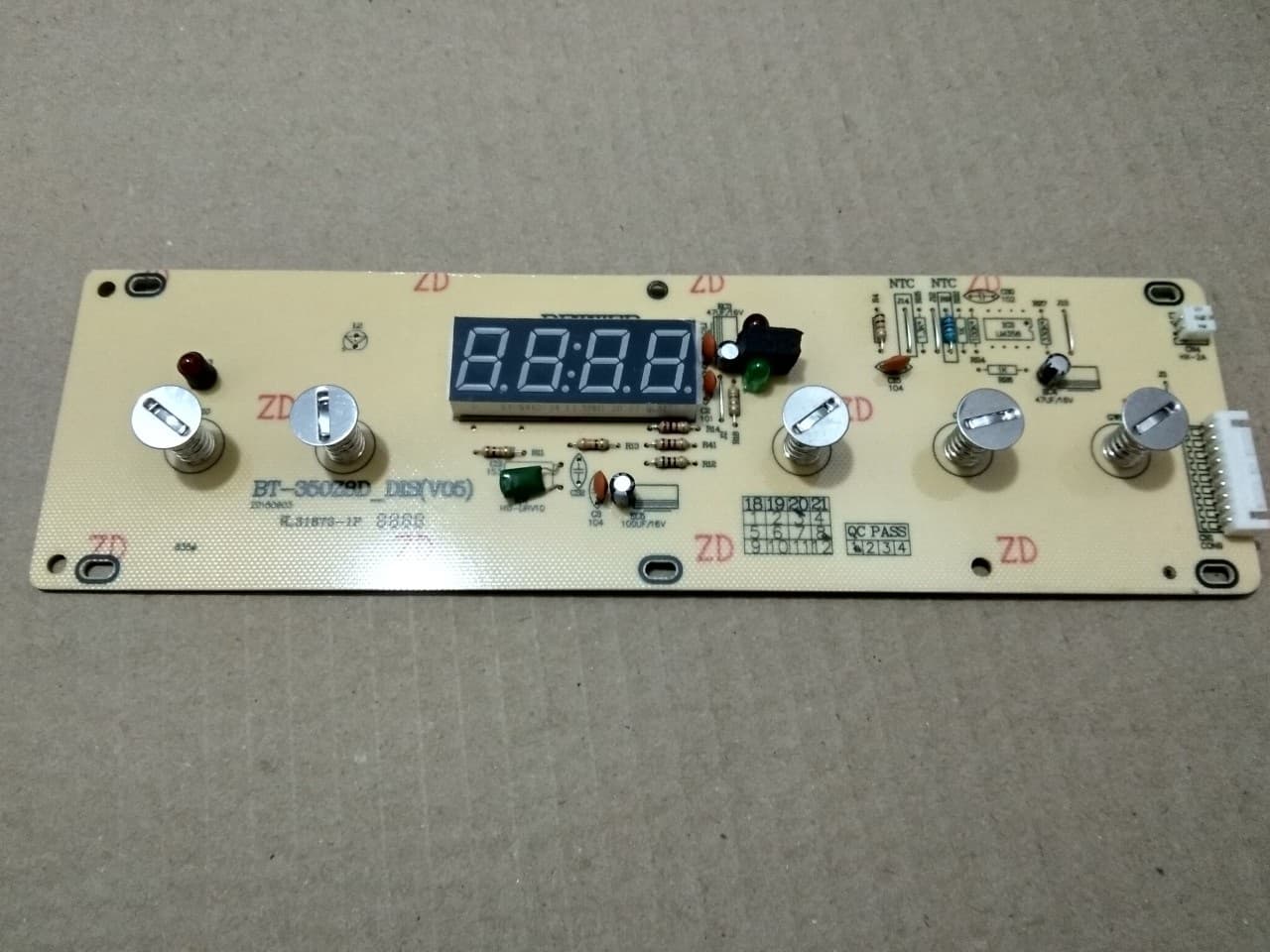 Плата управління індукційної фритюрниці 215012, 215029 944356 - зображення 1