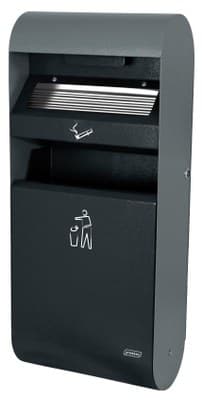 Попільничка настінна 3 л – з кошиком 14 л 440049 - зображення 1