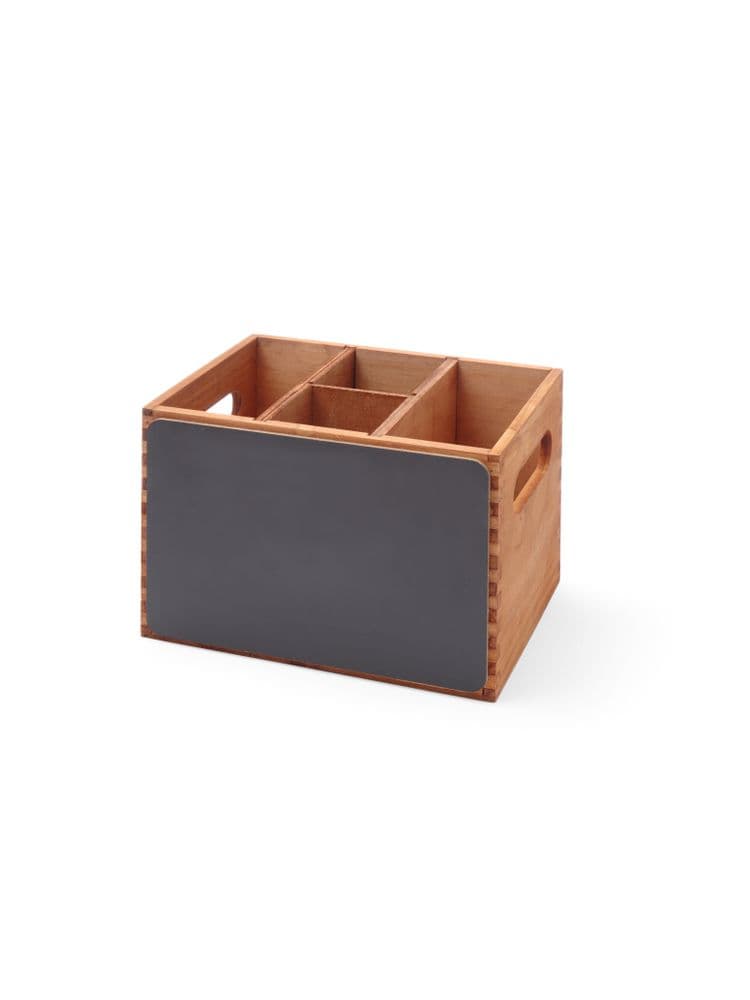 Ящик для меню - 210x150x(H)150 mm 664148 Hendi MDF - зображення 1