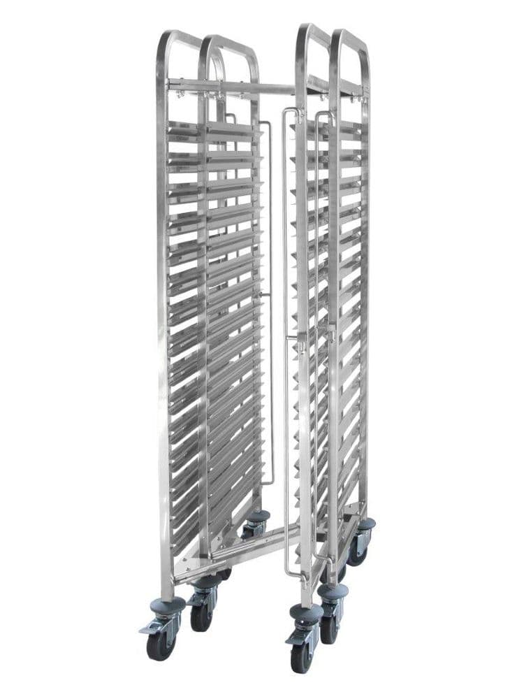 Візок для лотків 15 х GN 1/1 810606 Hendi Stainless steel - зображення 1