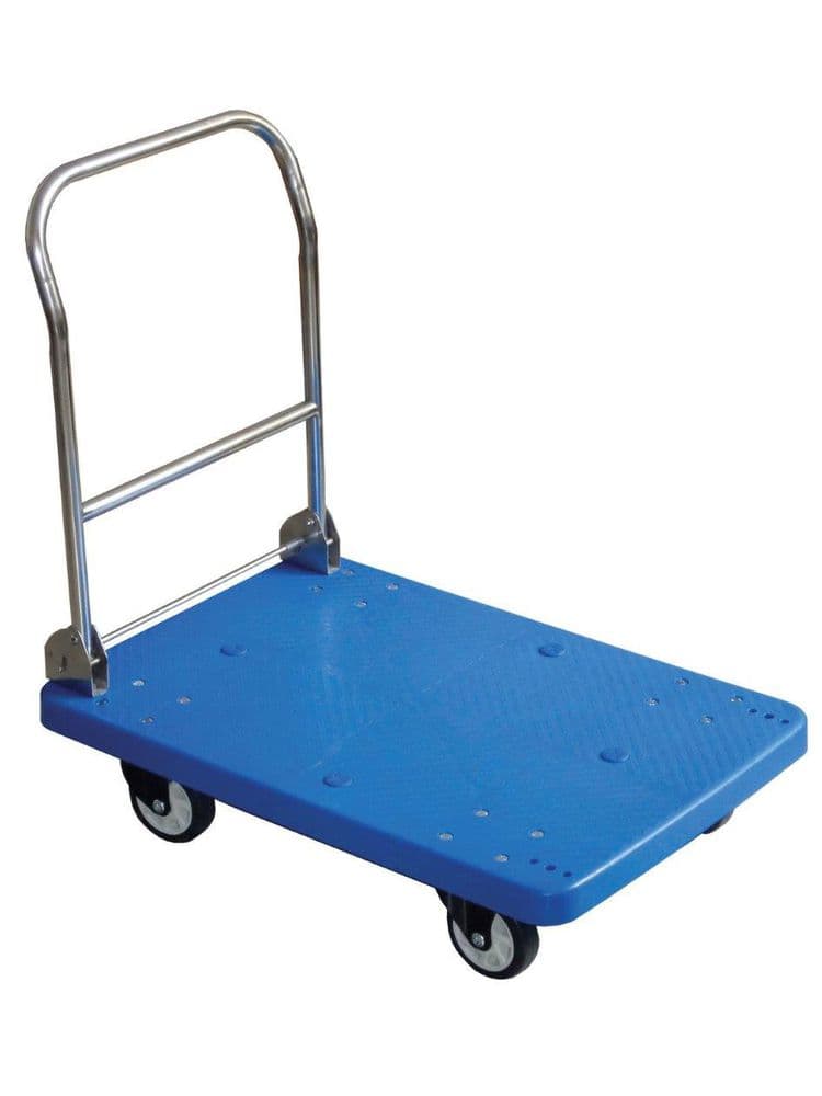 Візок платформний зі складною ручкою 810514 Hendi PP (Polypropylene);Stainless steel - зображення 1