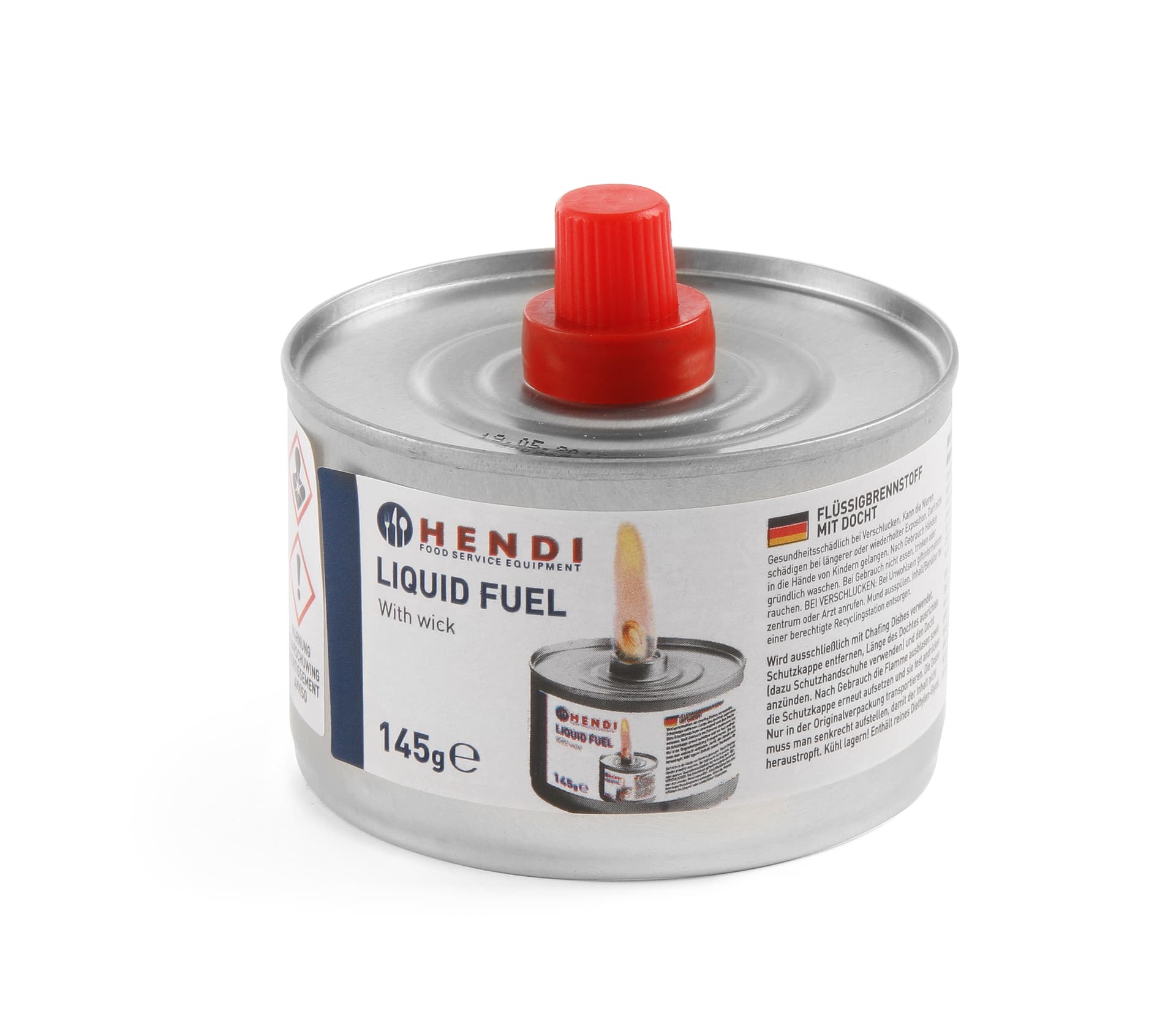 Паливо для підігріву мармітів з ґнотом - 145 г, уп. 24 шт. 193693 Hendi - зображення 1