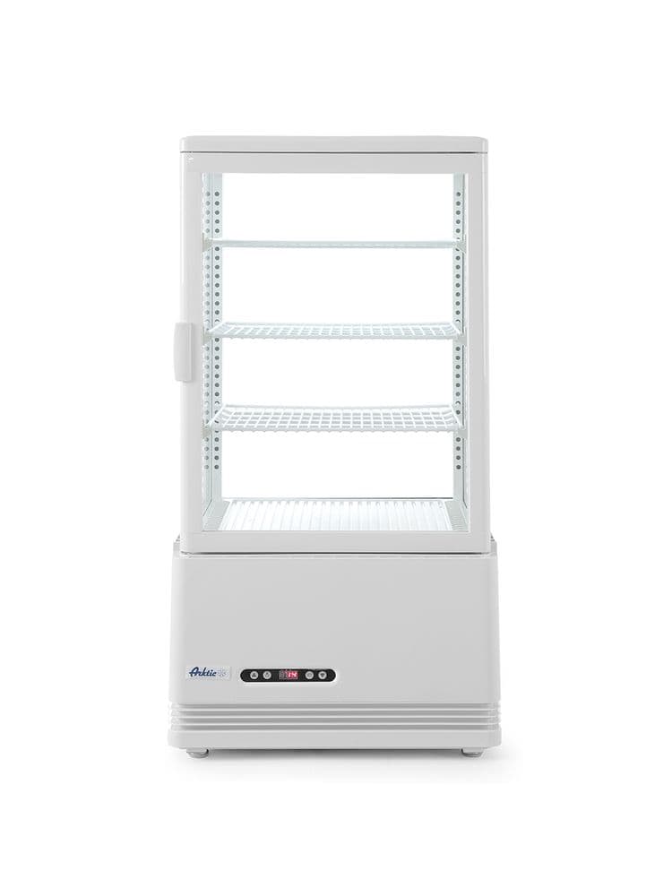 Вітрина холодильна настільна, 68 л. 233634 Hendi ABS (Acrylonitril-butadieen-styrene);Double pane glass;PVC (Polyvinylchloride);Stainless steel - зображення 1