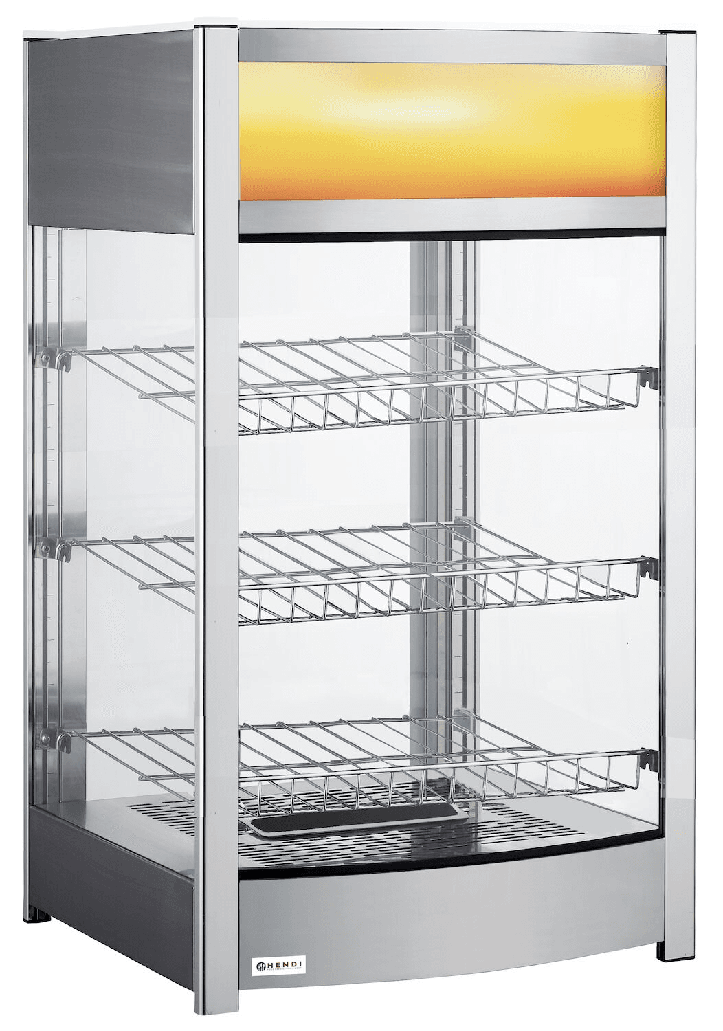 Вітрина теплова настільна - 97 л, 230V/800W, 460x467x(H)785mm 233740 Hendi Stal chromowana;Stal nierdzewna - зображення 1
